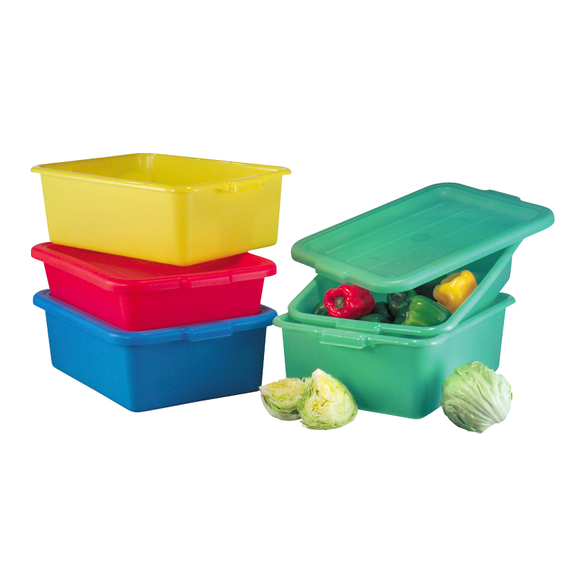 7"D FOOD CONTAINER SET RED