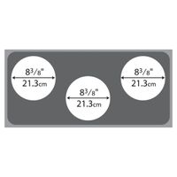 Vollrath 19188 Adaptor Plate for 78184 Stainless Steel