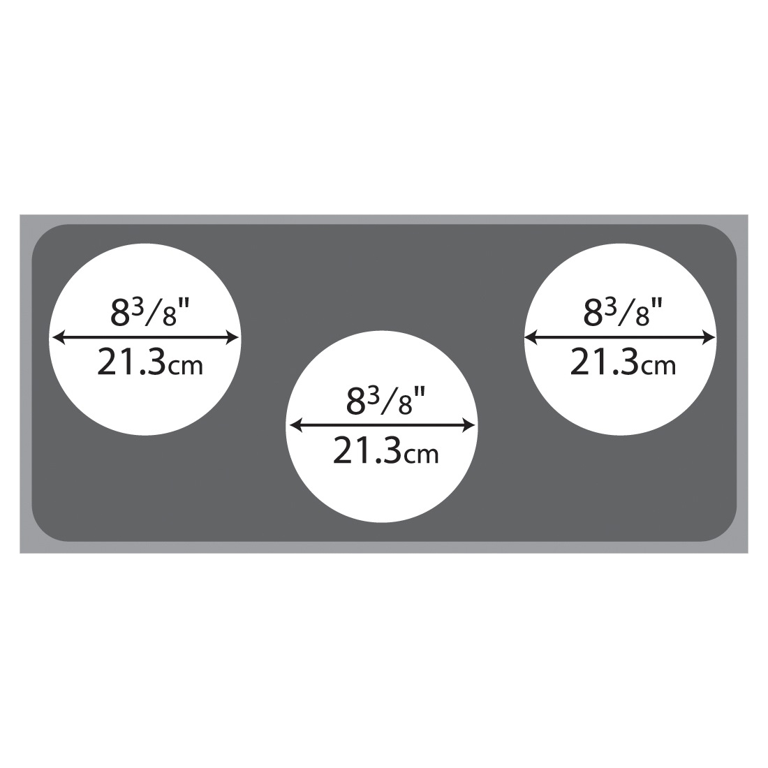 ADAPTER PLATE 3 8 1/2" HOLES