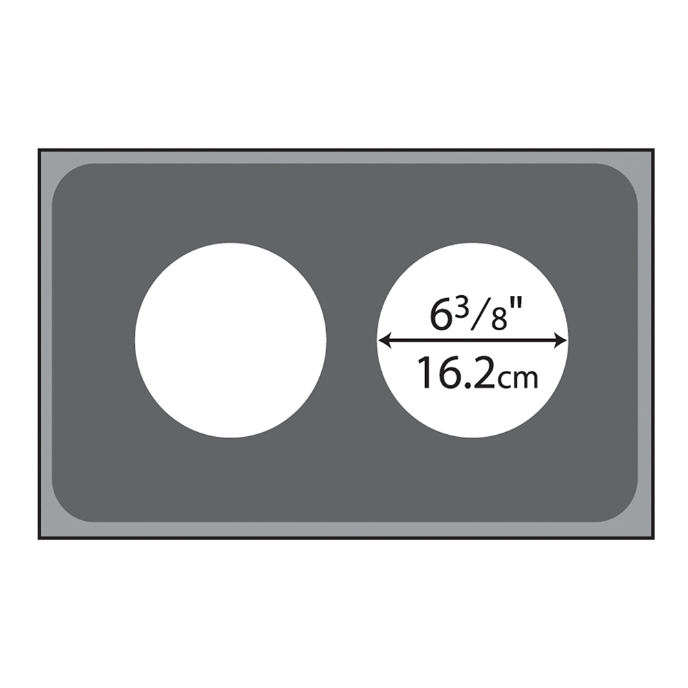 ADAPTER PLATE W 2  6 3/8"