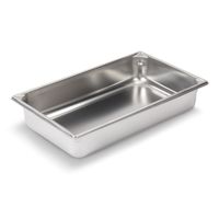 Vollrath 30042 Super Pan V Steam Table/Hotel Pan, 22 Gauge,
Stainless Steel, Full-Size - 14 qt; 4" Deep
