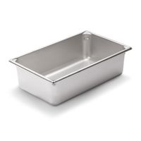 Vollrath 30062 Super Pan V Steam Table/Hotel Pan, 22 Gauge,
Stainless Steel, Full-Size - 21 qt; 6" Deep