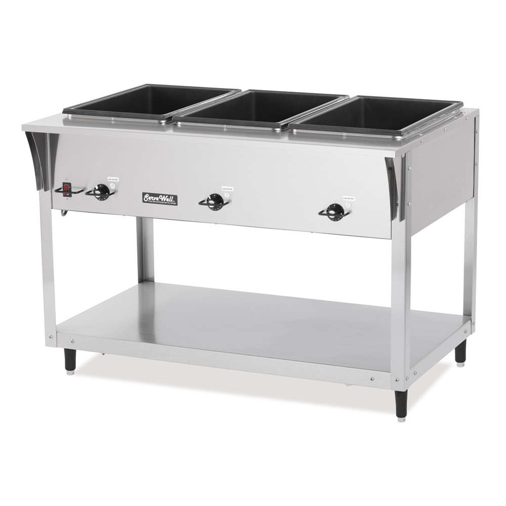 Hot Tbl 5-Well, s/s 300 series