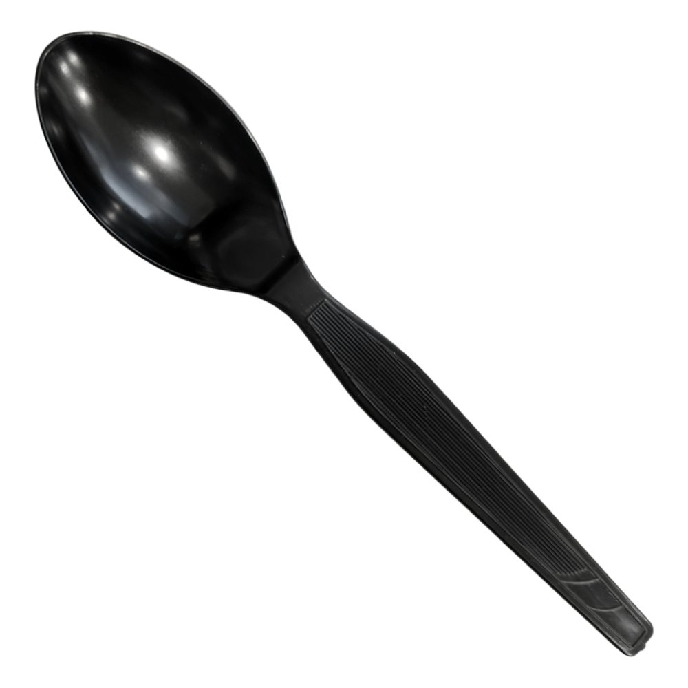 HEAVY PS TEASPOON 5.6" BLK