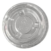 Verde Pack PM-PCL-S Portion Cup Lids, Clear, PET - Fits 1/4
to 1 oz