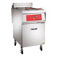 Vulcan 1ER85D ER Series Free Standing Electric Deep Fryer,
Stainless Steel, Digital Controls - 85 lb