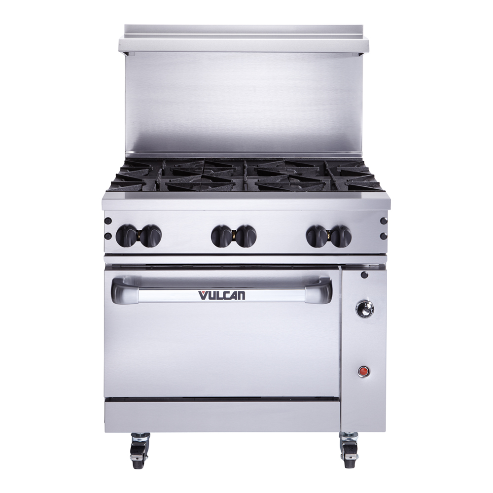 36" RANGE 6 BURNER NG