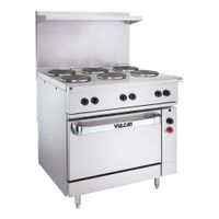 Vulcan \ Wolf - Wolf Range EV36-S-36G208 Expando Electric
Range w/ Oven and Griddle, Stainless Steel- 36", 208V