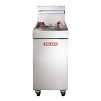 Vulcan \ Wolf - Wolf Range LG400-1 Free Standing Gas Fryer,
Stainless Steel, Natural Gas- 45-50 lb *Discontinued*