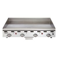 Vulcan MSA60 Heavy-Duty Griddle, Countertop, Gas, Stainless
Steel - 60" x 24"