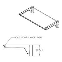 Vulcan/Wolf RSHELF-XL36 Reinforced High Shelf for Ranges -
36"