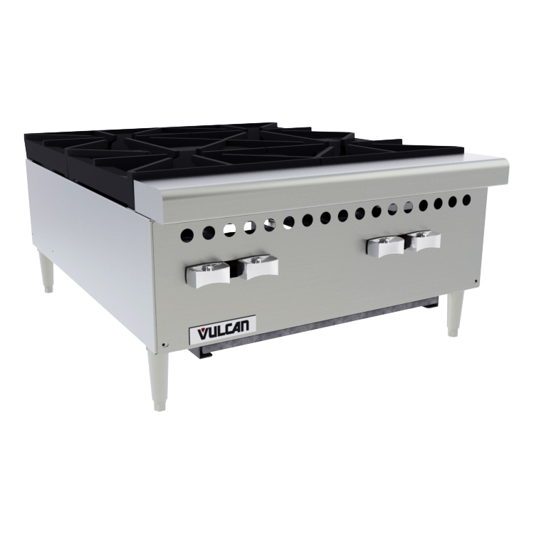 Hotplate, gas, 12"W, 50,000BTU