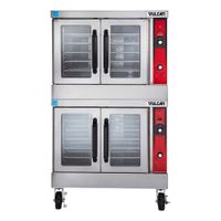 Vulcan \ Wolf - Wolf Range VC44GD-2 VC44G Double Deck Gas
Convection Oven, Stainless Steel, LP Gas- 40-1/4" x 41-1/8"
x 70"