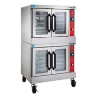 Vulcan \ Wolf - Wolf Range VC44ED VC44E Series Double Deck
Electric Convection Oven, Solid State Controls, Stainless
Steel- 208V, 240V, 280V