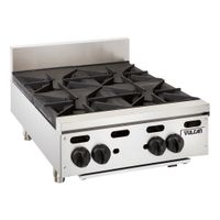 Vulcan \ Wolf - Wolf Range VHP636-1 VHP Series Heavy Duty
Gas Hotplate, Countertop, Natural Gas, Stainless Steel- 36"