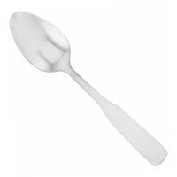 Walco 4701 Derby Teaspoon, Medium Weight, 18/0 Stainless
Steel - 6-3/16"