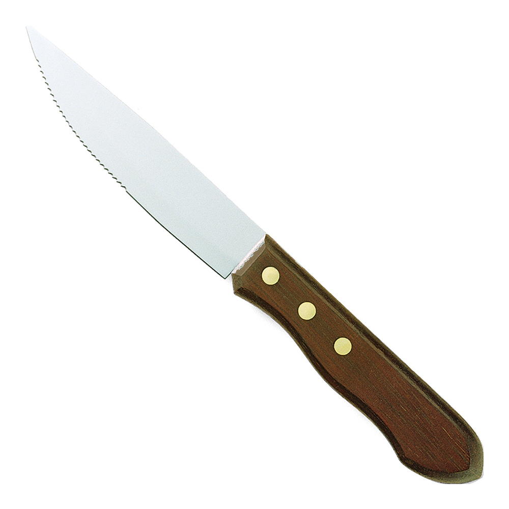 STEAK KNIFE  HARDWOOD (1/25)