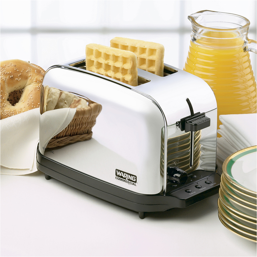 COMM TOASTER 2 WIDE SLOTS