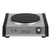 Waring WEB300 Single Commercial Burner, Stainless Steel/Cast
Iron - 120V