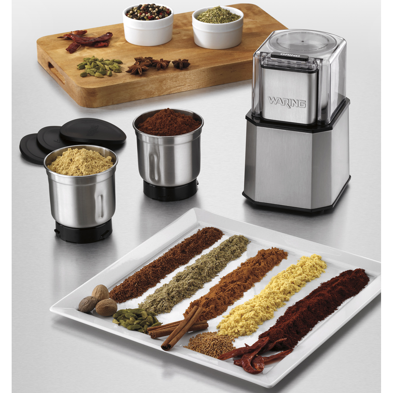 PRO SPICE GRINDER W/BOWLS 120V