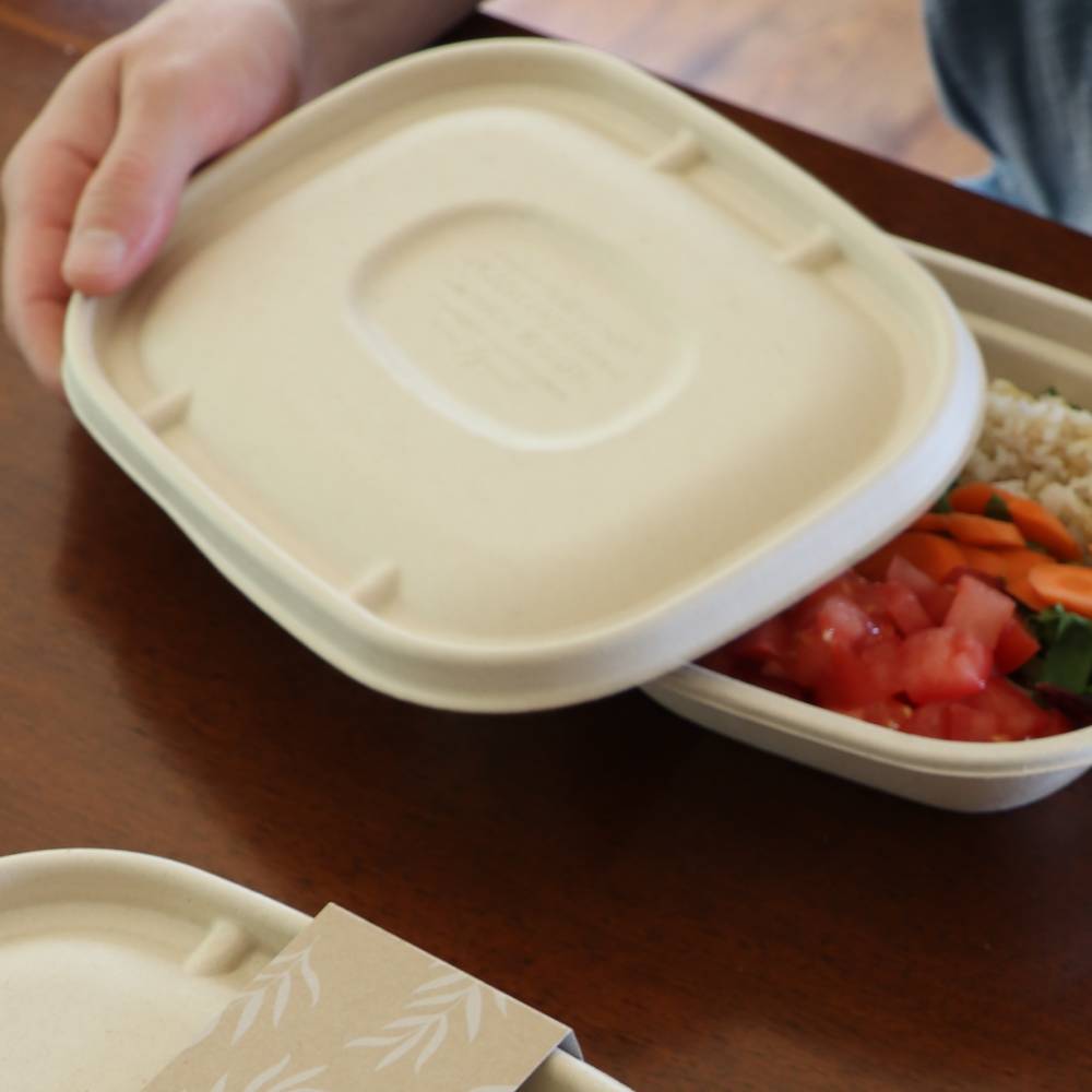 CONT LID 8.7X6.7 FIBER NAT