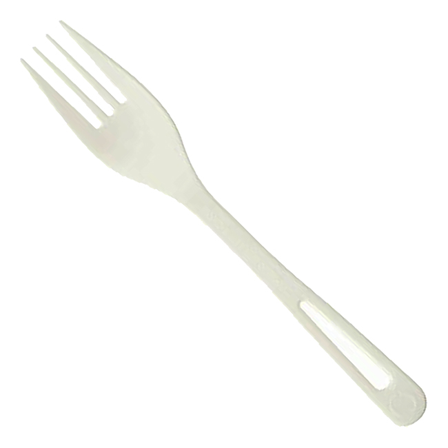 TPLA FORK 6.3" WHT