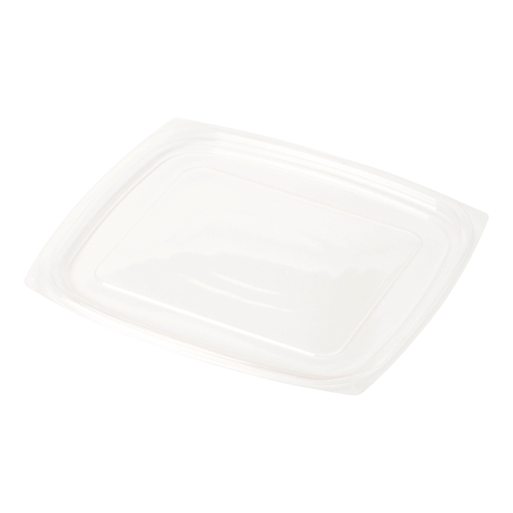 DELI RECT LID 24-32OZ PLA CLR