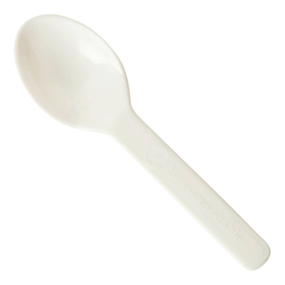 TPLA TASTER SPOON 3" WHT