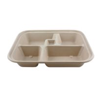 World Centric TRL-CS-BB Bento Box Lid, Clear, PLA - 12" x
9-5/8" x 7/9"