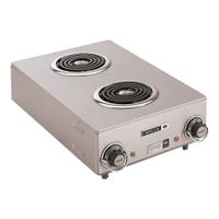 Wells H-115 Countertop Hotplate, Stainless Steel - 120V