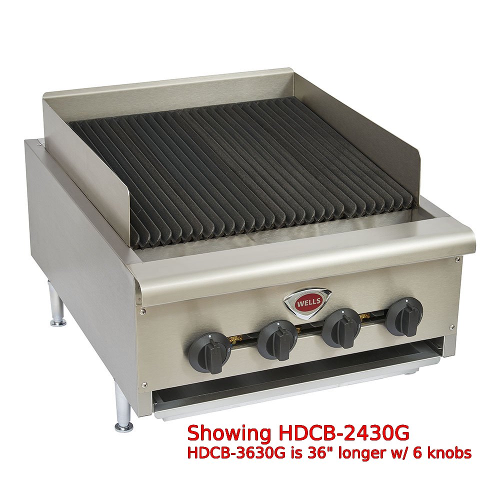 36" CHARBROILER S/S NG (LP)