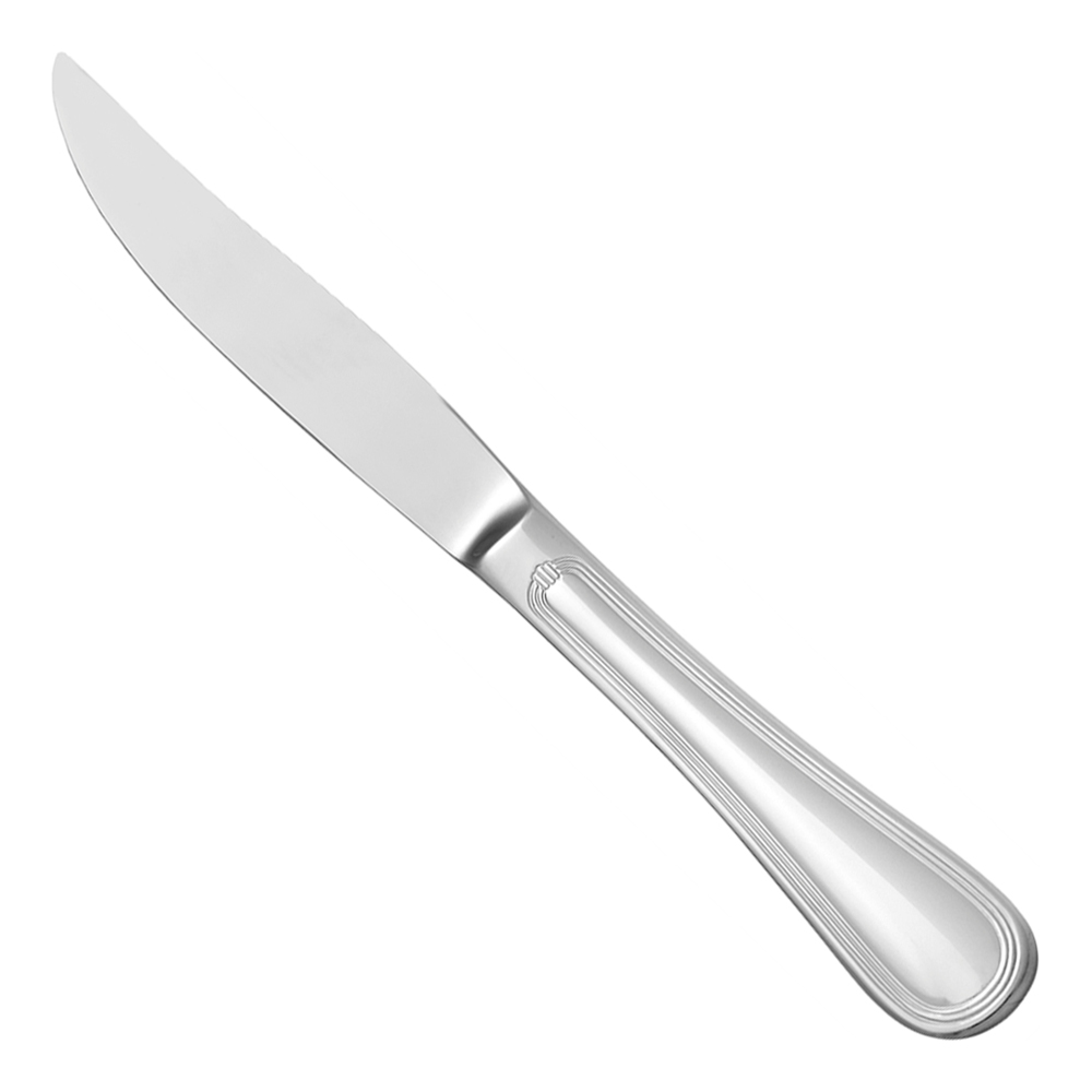 STEAK KNIFE FLUTED 18/8 GENEVA