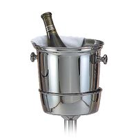 World Tableware 874204 Wine Cooler, Silverplated Stainless
Steel - 8"
