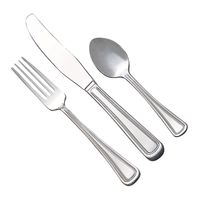 World Tableware 918 038 Classic Rim Salad Fork, 18/0
Stainless Steel - 6-3/8"