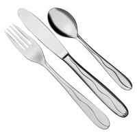 World Tableware 973 002 Cantina Dessert Spoon, 18/0
Stainless Steel - 8-1/4"