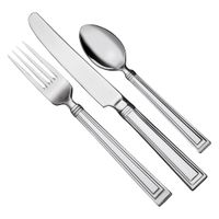 World Tableware 977 038 Slate Salad Fork, 18/0 Stainless
Steel - 7-1/8"