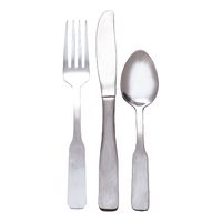 World Tableware 136 030 Colony Dinner Fork, 18/0 Stainless
Steel - 7-3/8"