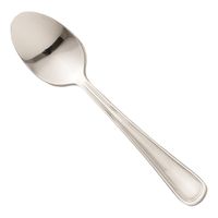 World Tableware 139 001 Medium Weight Classic Rim Teaspoon,
18/0 Stainless Steel - 6"