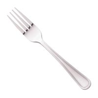 World Tableware 139 030 Medium Weight Classic Rim Dinner
Fork, 18/0 Stainless Steel - 7"