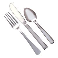 World Tableware 141 004 Windsor Bouillon Spoon, 18/0
Stainless Steel - 6-3/4"