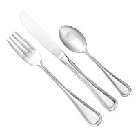 World Tableware 164 004 McIntosh Bouillon Spoon, 18/0
Stainless Steel - 7-1/2"