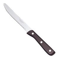 World Tableware 201 2682 Round Tip Steak Knife, Black,
Stainless Steel - 9-1/4"