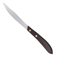 World Tableware 201 2762 Pistol Grip Steak Knife, Black,
Stainless Steel/Plastic - 9"