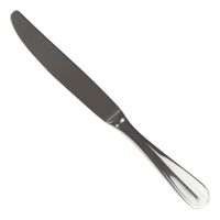 World Tableware 213 5503 Baguette Dinner Knife, Serrated
Blade/Solid Handle, 18/0 Stainless Steel - 9-3/4"