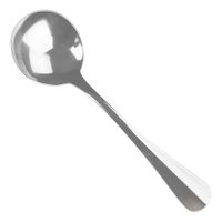 World Tableware 213 016 Baguette Bouillon Spoon, 18/0
Stainless Steel - 6-1/8"