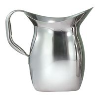 World Tableware BP-250 The Belle Water Pitcher w/ Ice Guard,
18/8 Stainless Steel - 2 L