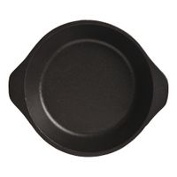 World Tableware CIS-17 Pie Plate w/Handle, Black, Cast Iron
- 7-1/2" x 6-1/2"