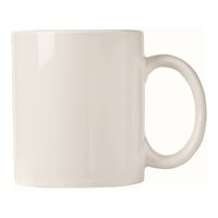 World Tableware CM-12 Ultima Mug, Bright White, Porcelain -
12 oz