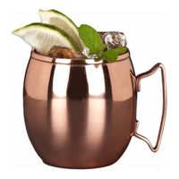 World Tableware CMM-100 Moscow Mule Mug, Copper - 14 oz