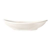 World Tablware INF-250 Porcelana Infinity Bowl, Bright
White, Porcelain - 30 oz